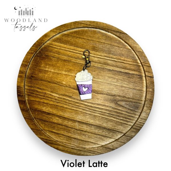 Product Image for  Latte Genuine Leather Purse Charms
