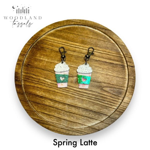 Product Image for  Latte Genuine Leather Purse Charms