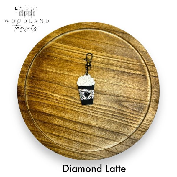 Product Image for  Latte Genuine Leather Purse Charms