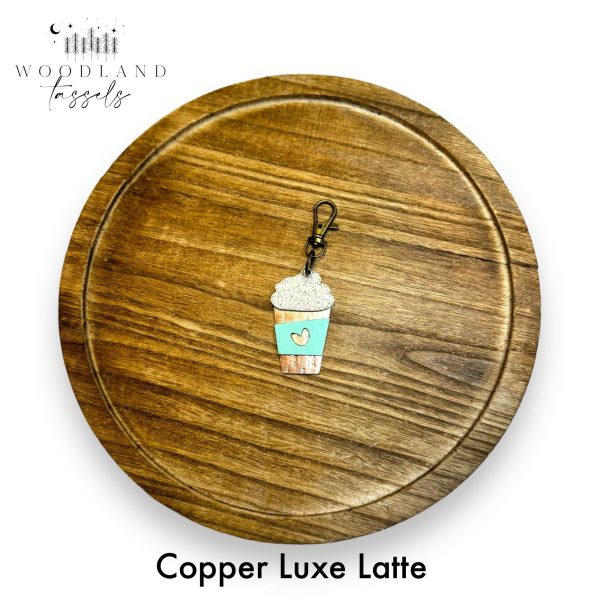 Product Image for  Latte Genuine Leather Purse Charms