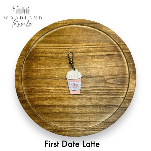 Product Image for  Latte Genuine Leather Purse Charms