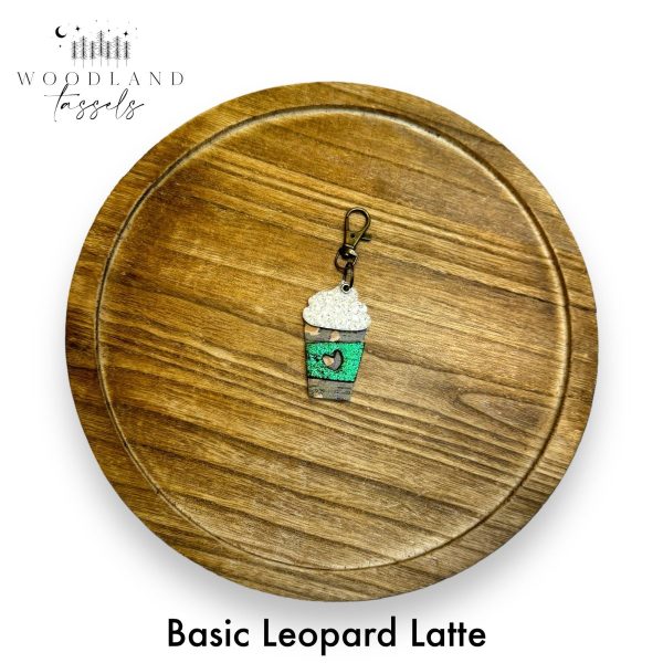 Product Image for  Latte Genuine Leather Purse Charms