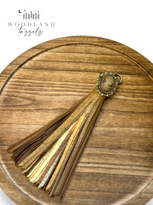 Product Image for  Cameo Leather Tassel
