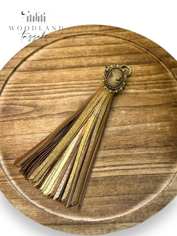 Product Image for  Cameo Leather Tassel