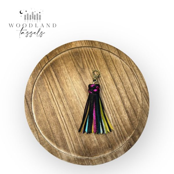 Product Image for  Ink Rainbow Leather Tassel