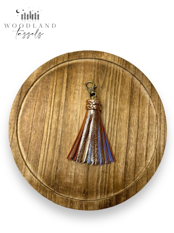 Product Image for  Luxe Lavender Leather Tassel