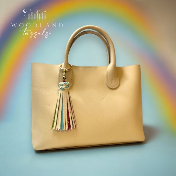Product Image for  Luxe Lavender Leather Tassel