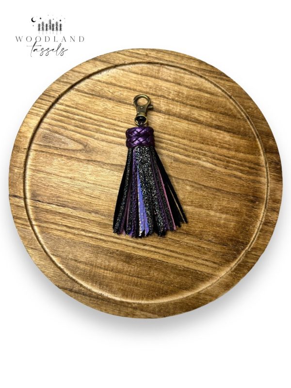 Product Image for  Black Magic Leather Tassel