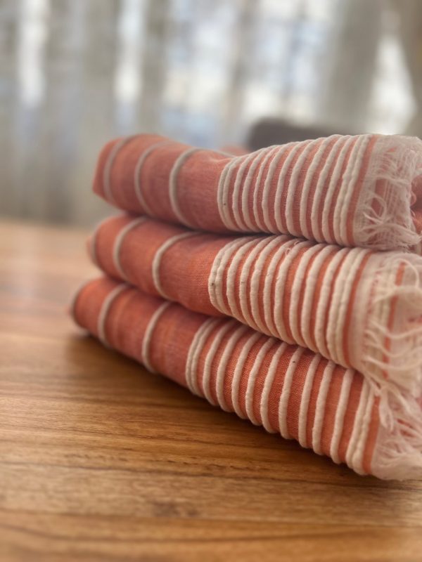 Product Image for  Peach cotton scarf
