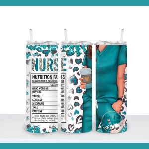 Product Image for  Nurse Nutrition Facts Tumbler