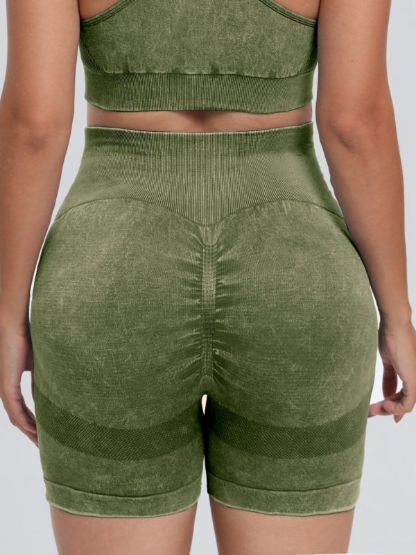 Product Image for  Washed High Waist Active Shorts