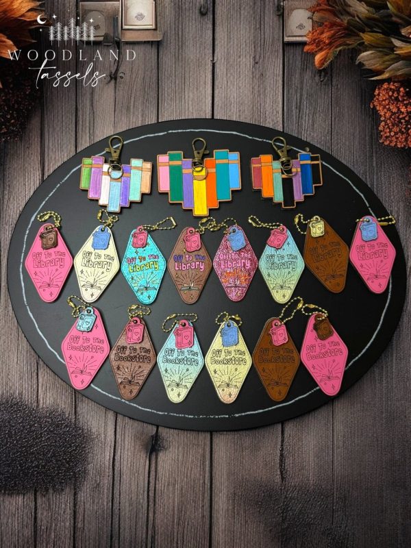 Product Image for  Bookish Heart Leather Purse Charm