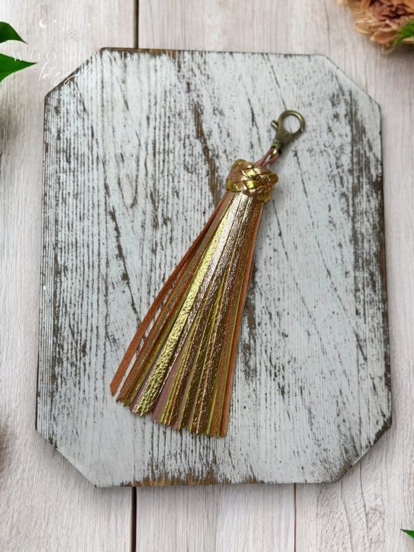 Product Image for  Black Hills Gold Luxe Leather Tassel
