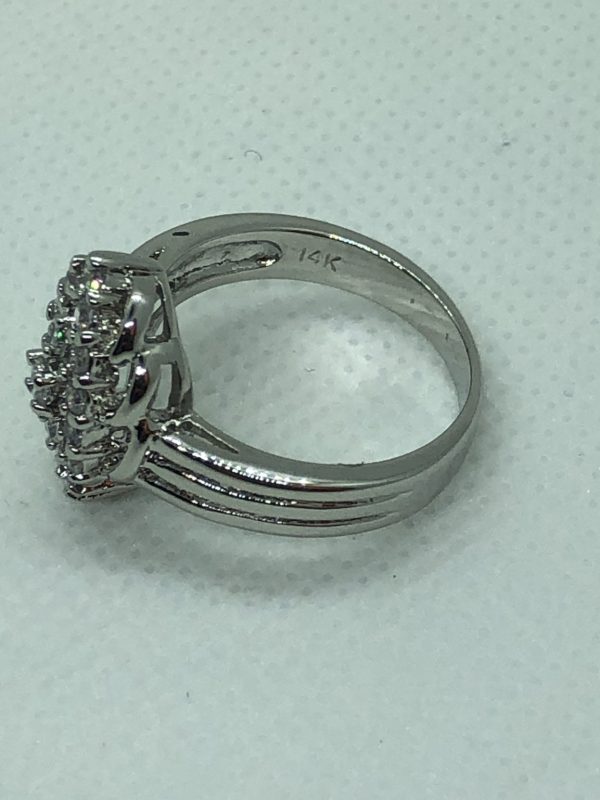 Product Image for  14k White Gold Plated Ring