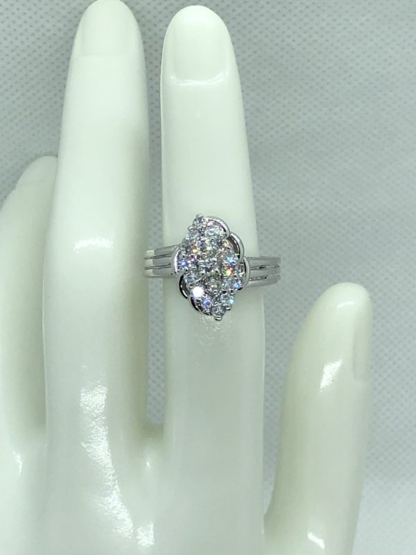 Product Image for  14k White Gold Plated Ring