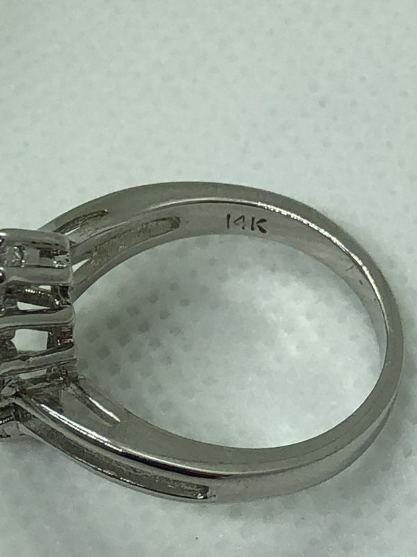 Product Image for  14k White Gold Plated Ring