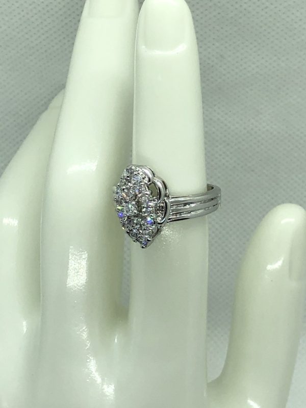 Product Image for  14k White Gold Plated Ring