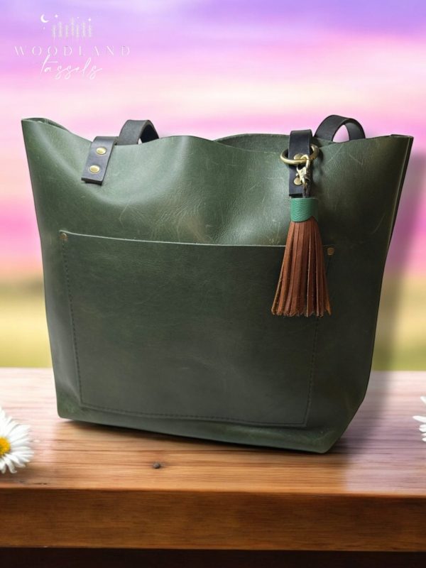 Product Image for  Nature Girl Tassel Purse Charm